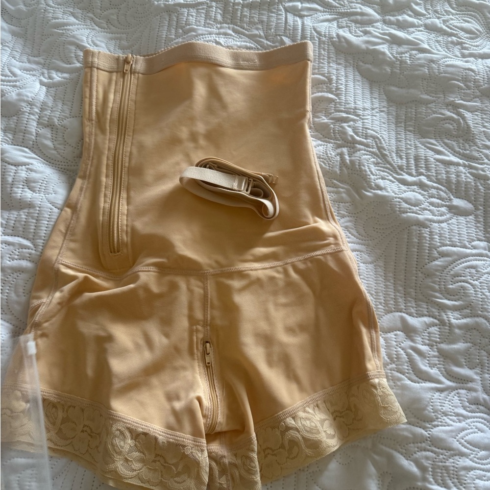 High-Waisted Tan Shapewear